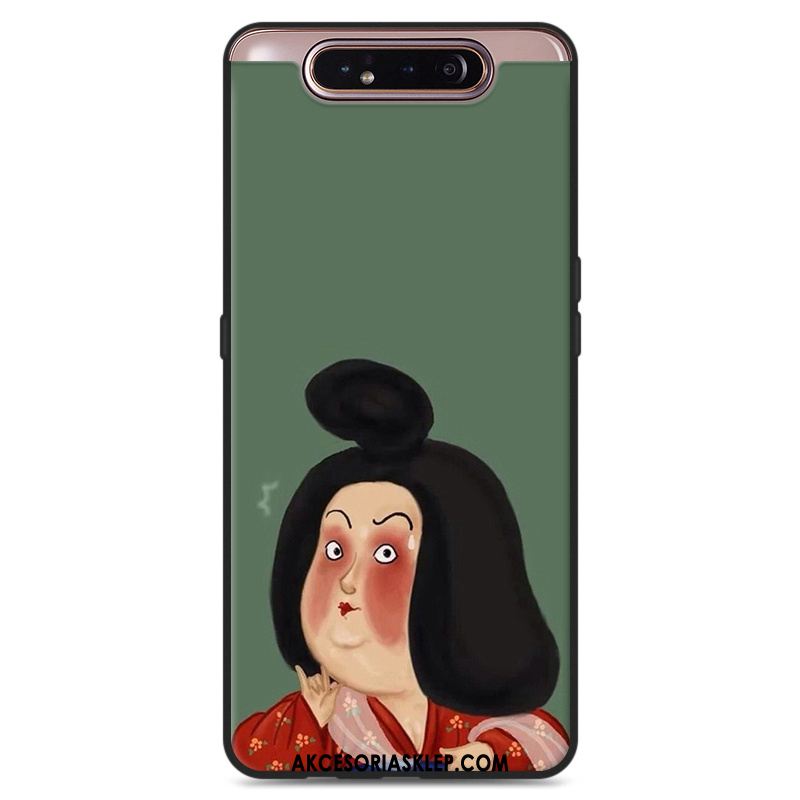 Futerał Samsung Galaxy A80 Zakochani Szary Telefon Komórkowy Silikonowe Osobowość Obudowa Online