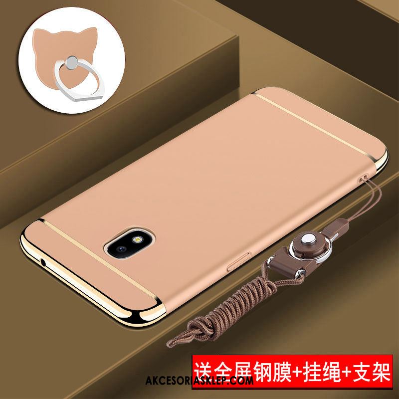 Futerał Samsung Galaxy J3 2017 Niebieski Nubuku Tendencja Ochraniacz Anti-fall Pokrowce Tanie