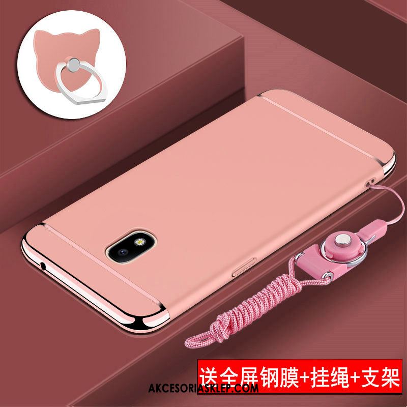 Futerał Samsung Galaxy J3 2017 Niebieski Nubuku Tendencja Ochraniacz Anti-fall Pokrowce Tanie