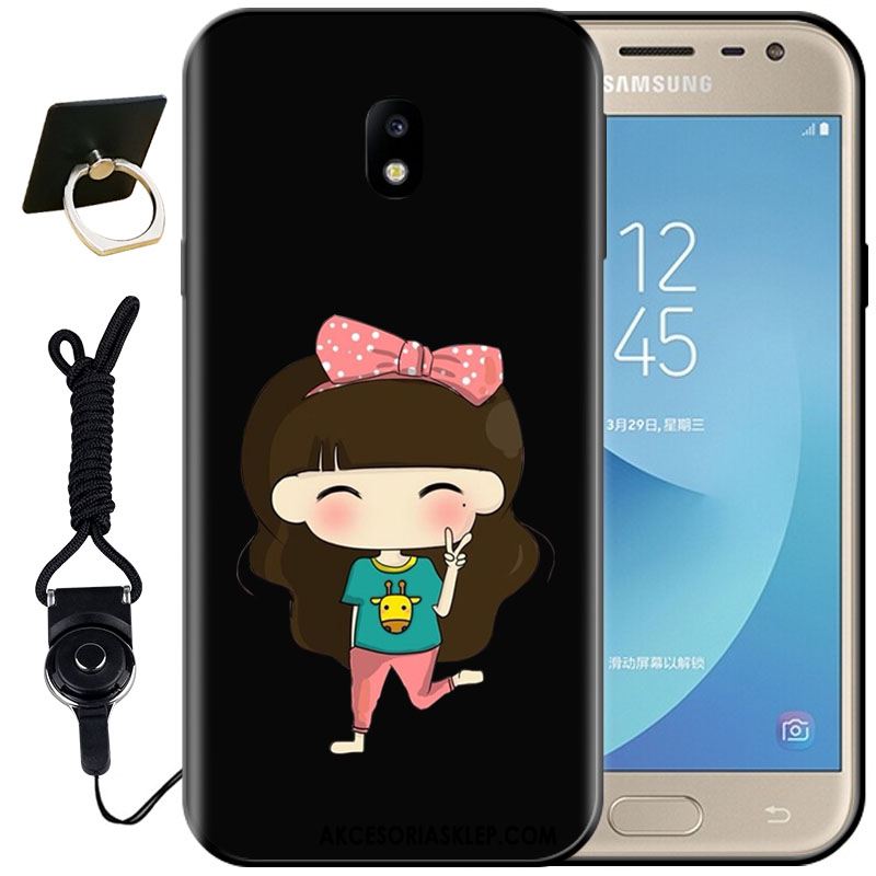 Futerał Samsung Galaxy J3 2017 Silikonowe Telefon Komórkowy Gwiazda Niebieski Moda Etui Sklep