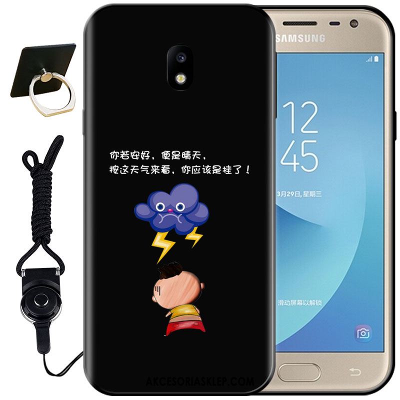 Futerał Samsung Galaxy J3 2017 Silikonowe Telefon Komórkowy Gwiazda Niebieski Moda Etui Sklep