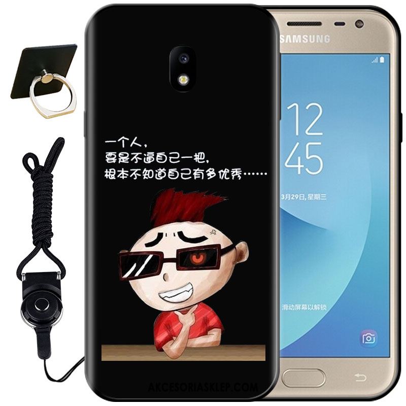 Futerał Samsung Galaxy J3 2017 Silikonowe Telefon Komórkowy Gwiazda Niebieski Moda Etui Sklep