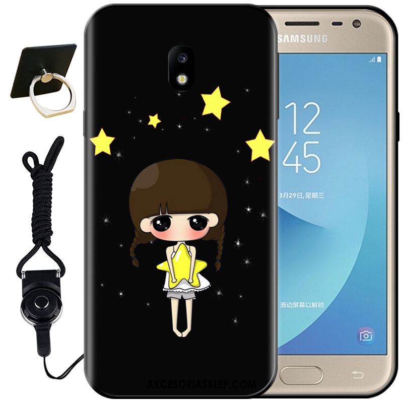 Futerał Samsung Galaxy J3 2017 Silikonowe Telefon Komórkowy Gwiazda Niebieski Moda Etui Sklep