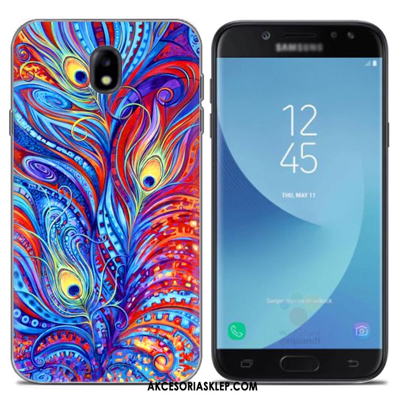 Futerał Samsung Galaxy J7 2017 Europa Miękki Niebieski Telefon Komórkowy Gwiazda Etui Sklep