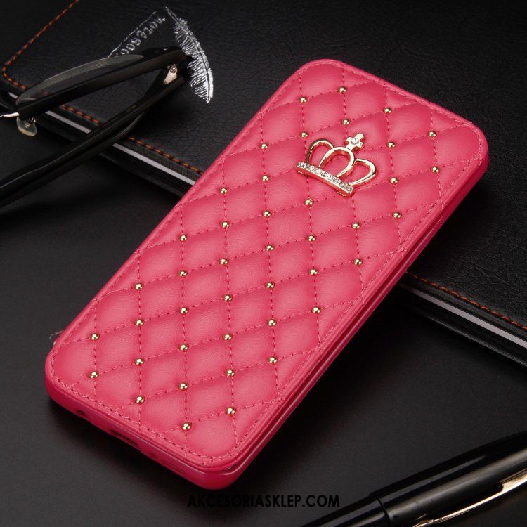 Futerał Samsung Galaxy Note 10 Czerwony All Inclusive Anti-fall Rhinestone Telefon Komórkowy Etui Sklep