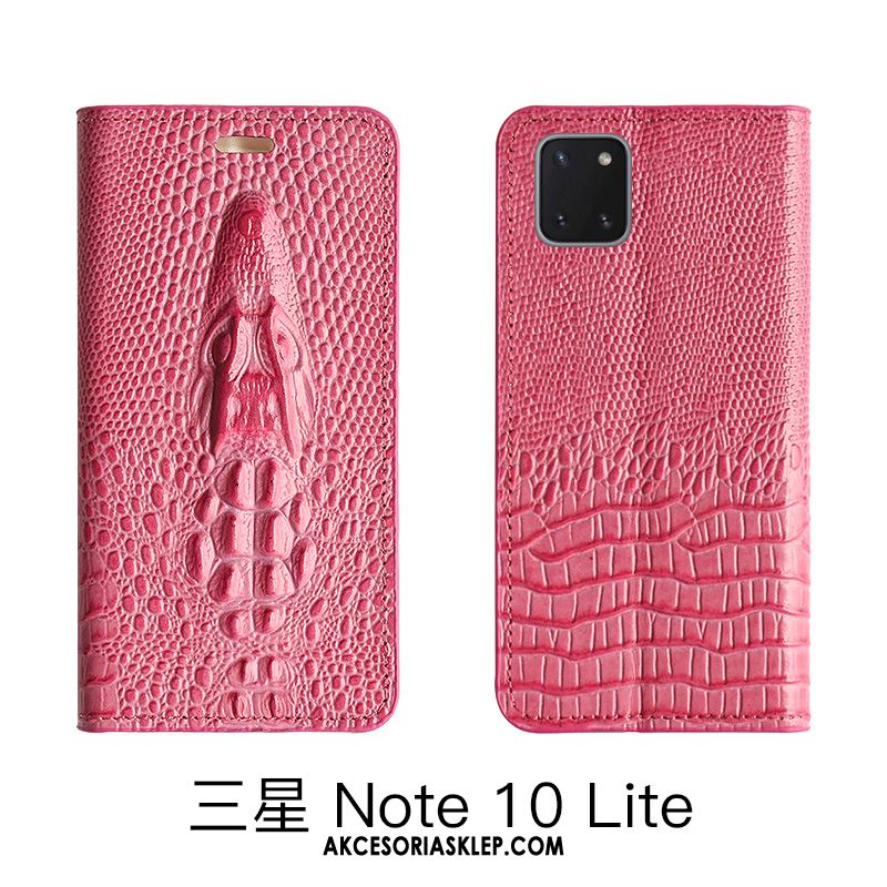 Futerał Samsung Galaxy Note 10 Lite Wysoki Koniec All Inclusive Telefon Komórkowy Bydło Prawdziwa Skóra Etui Sklep