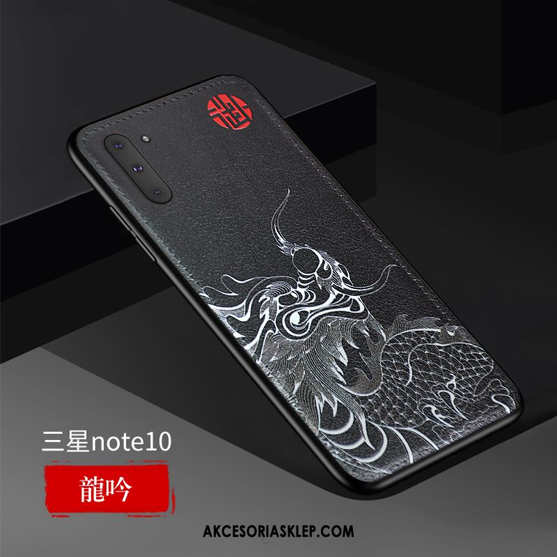 Futerał Samsung Galaxy Note 10 Telefon Komórkowy Anti-fall Ochraniacz Wzór Cienkie Tanie