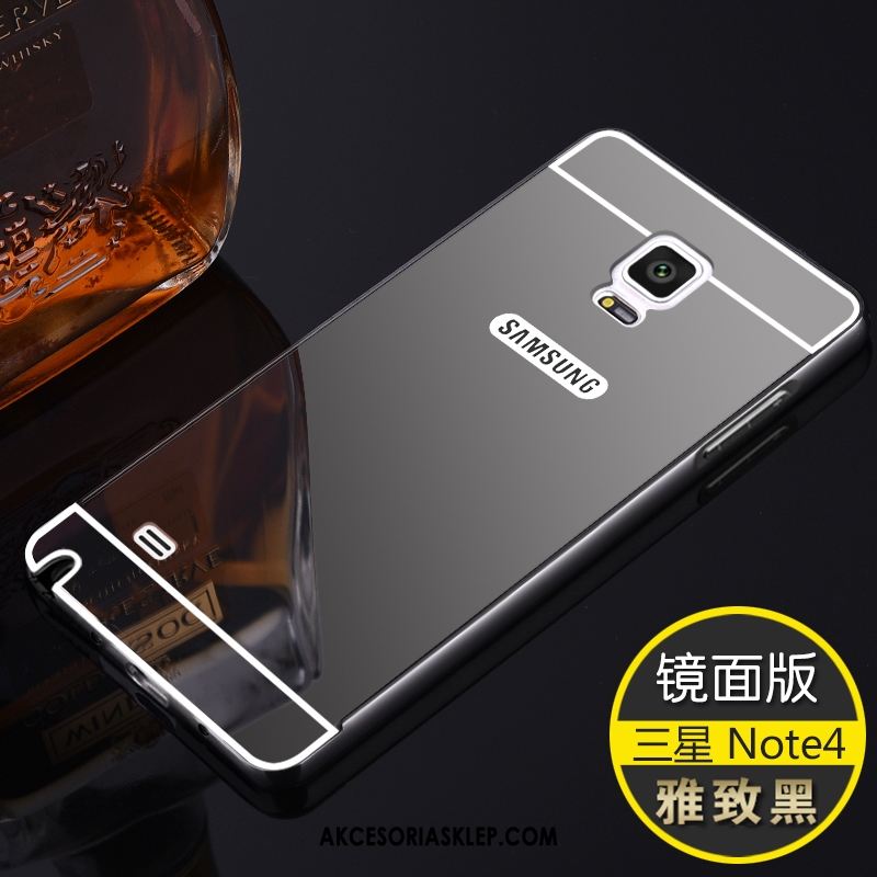 Futerał Samsung Galaxy Note 4 Anti-fall Metal Ochraniacz Różowe Złoto Telefon Komórkowy Obudowa Sklep