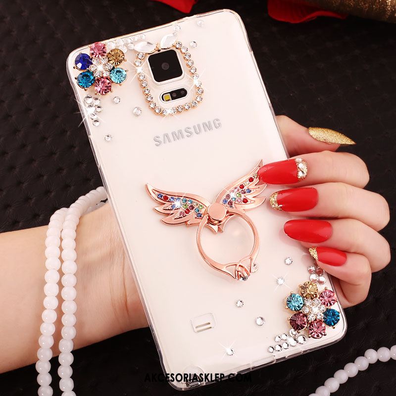 Futerał Samsung Galaxy Note 4 Gwiazda Ring Telefon Komórkowy Silikonowe Wiszące Ozdoby Obudowa Online