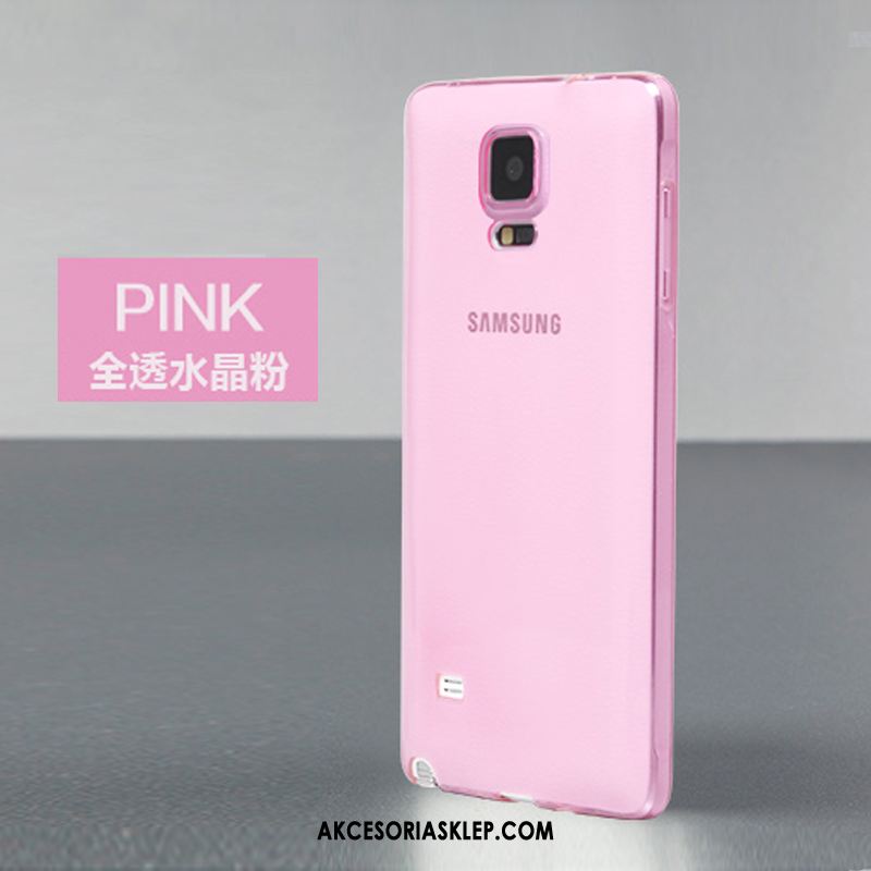 Futerał Samsung Galaxy Note 4 Ochraniacz Silikonowe Telefon Komórkowy Miękki Złoto Etui Sklep