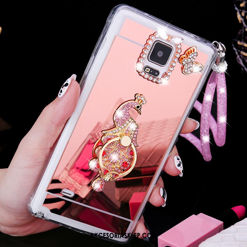 Futerał Samsung Galaxy Note 4 Ring Gwiazda Telefon Komórkowy Tendencja Różowe Złoto Obudowa Sprzedam