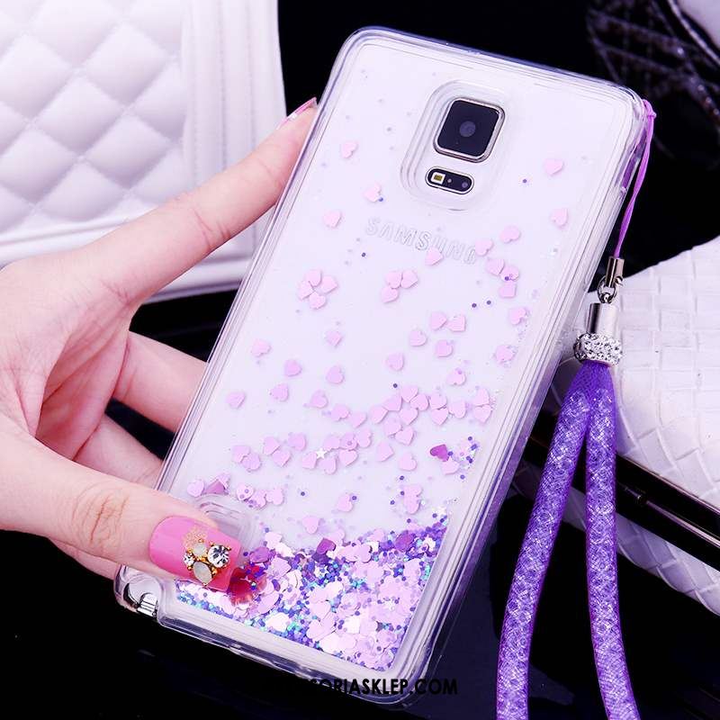 Futerał Samsung Galaxy Note 4 Telefon Komórkowy Gwiazda Ochraniacz Rhinestone Różowe Pokrowce Tanie