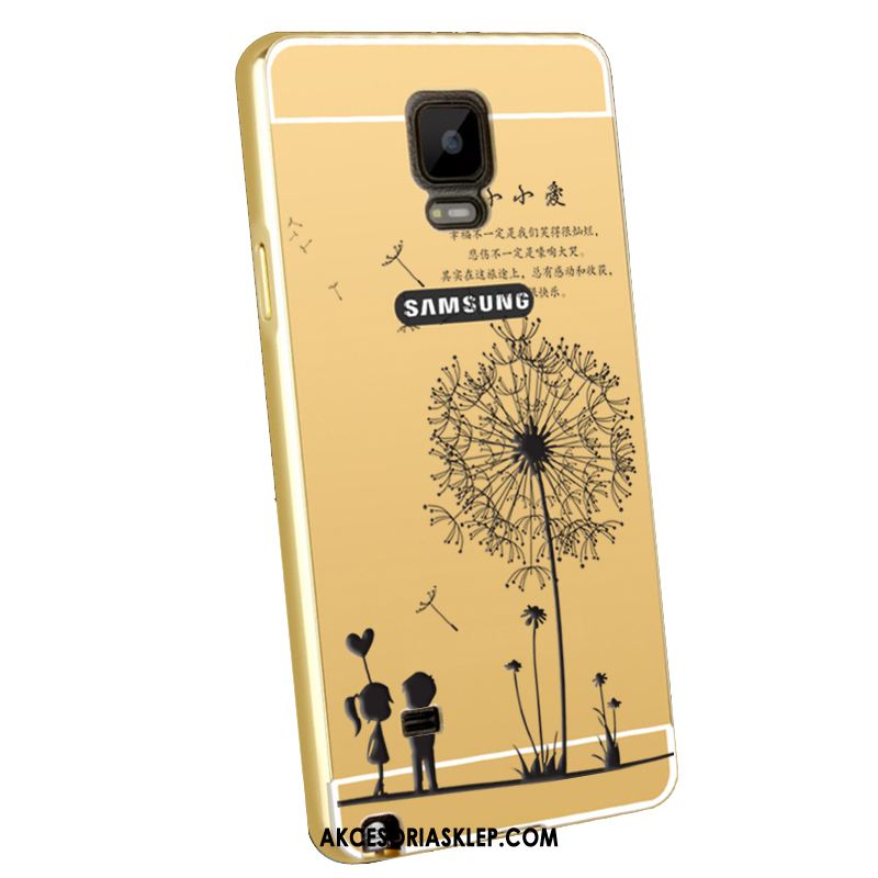 Futerał Samsung Galaxy Note 4 Telefon Komórkowy Metal Lustro Granica Poszycie Obudowa Kup