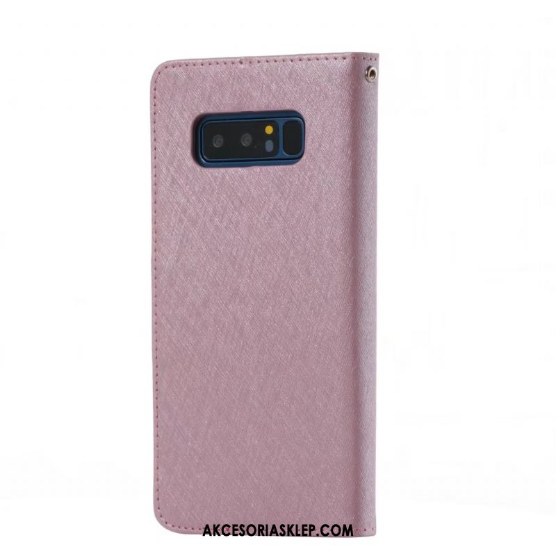 Futerał Samsung Galaxy Note 8 Portfel Gwiazda Wiszące Ozdoby Purpurowy Telefon Komórkowy Obudowa Na Sprzedaż