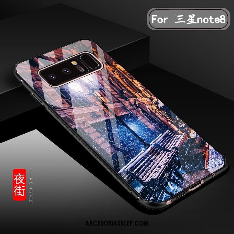 Futerał Samsung Galaxy Note 8 Silikonowe Wiszące Ozdoby Trudno Osobowość Czarny Pokrowce Tanie