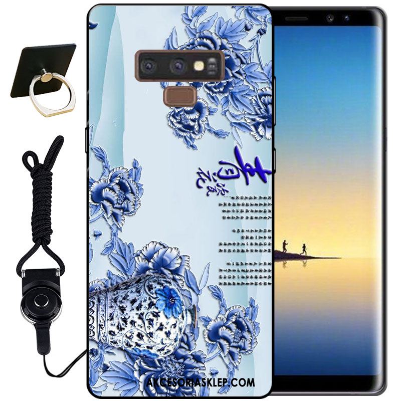 Futerał Samsung Galaxy Note 9 Czarny Vintage Silikonowe Ładny Miękki Obudowa Oferta