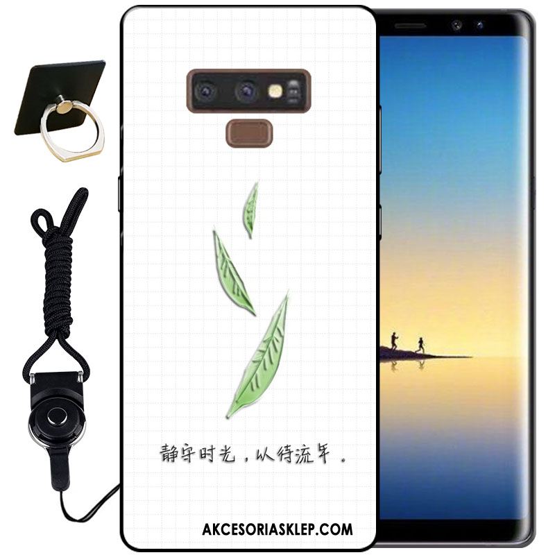 Futerał Samsung Galaxy Note 9 Czarny Vintage Silikonowe Ładny Miękki Obudowa Oferta