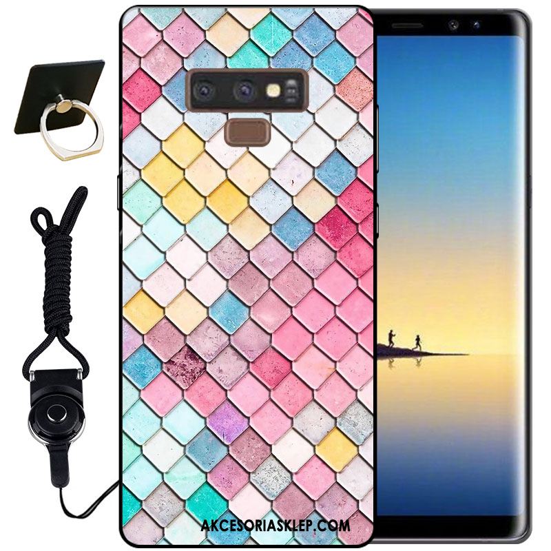 Futerał Samsung Galaxy Note 9 Czarny Vintage Silikonowe Ładny Miękki Obudowa Oferta