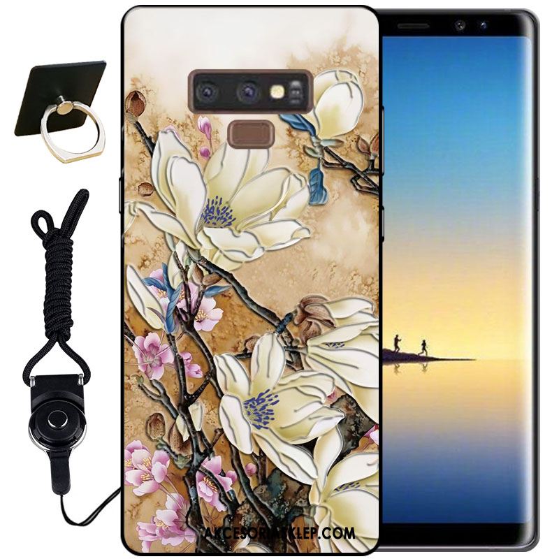 Futerał Samsung Galaxy Note 9 Czarny Vintage Silikonowe Ładny Miękki Obudowa Oferta