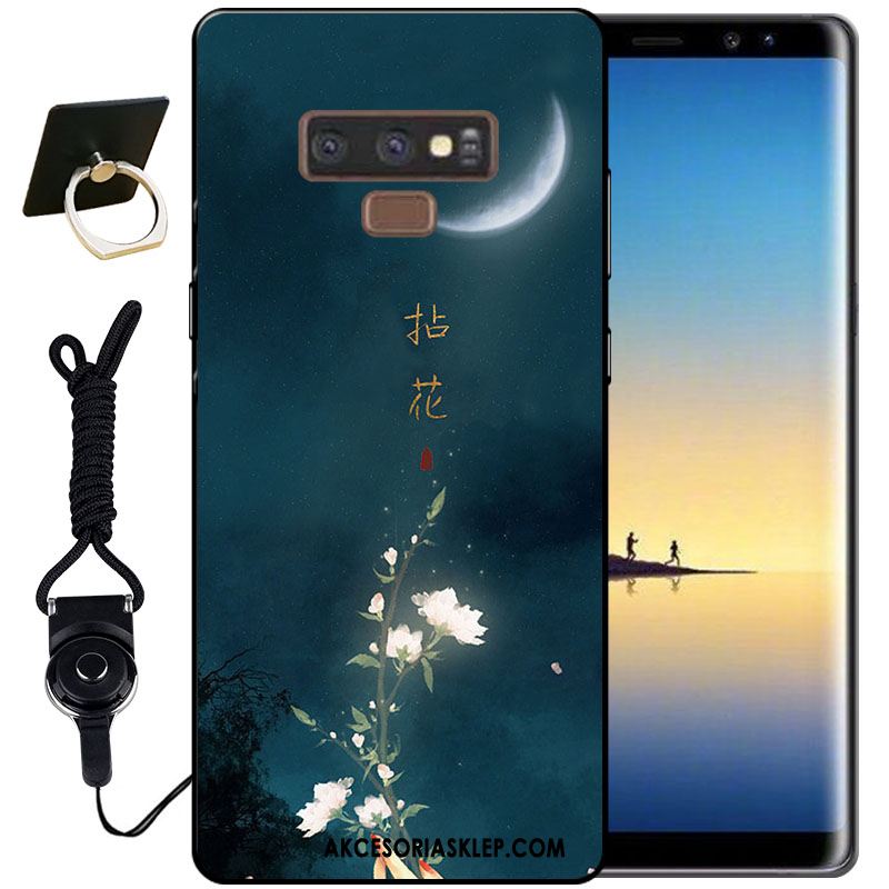 Futerał Samsung Galaxy Note 9 Czarny Vintage Silikonowe Ładny Miękki Obudowa Oferta