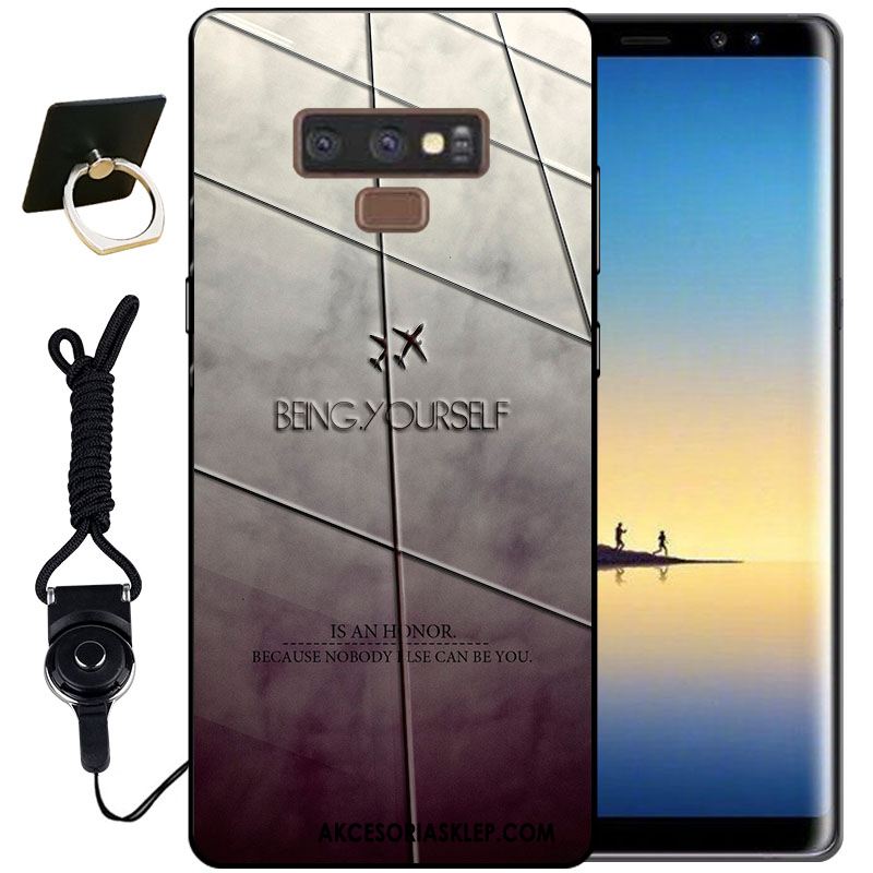 Futerał Samsung Galaxy Note 9 Czarny Vintage Silikonowe Ładny Miękki Obudowa Oferta