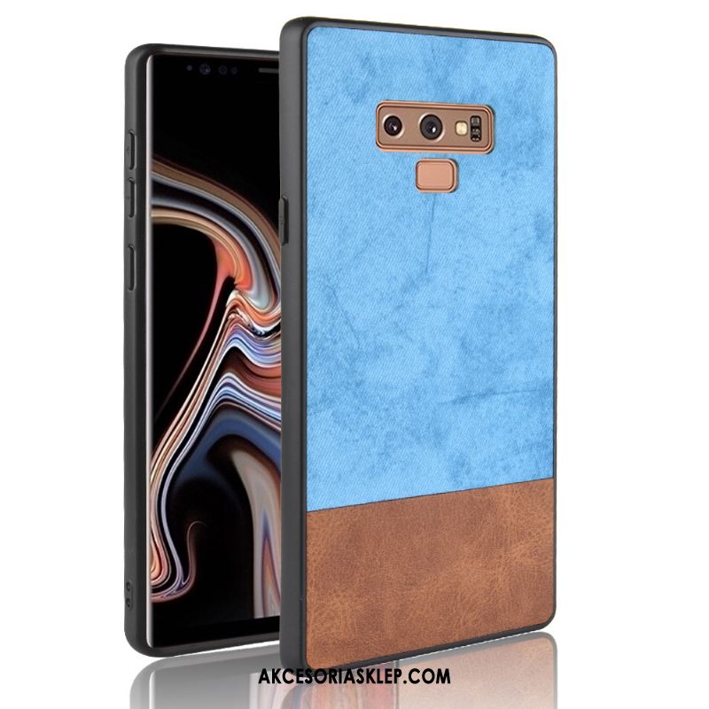 Futerał Samsung Galaxy Note 9 Nubuku Ochraniacz All Inclusive Gwiazda Denim Etui Na Sprzedaż