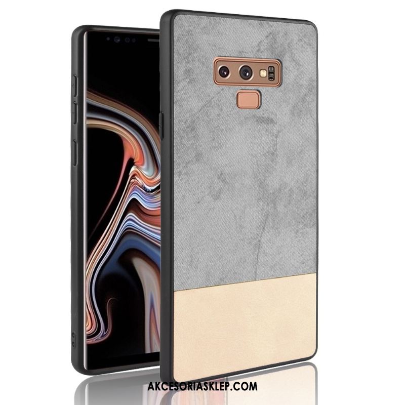 Futerał Samsung Galaxy Note 9 Nubuku Ochraniacz All Inclusive Gwiazda Denim Etui Na Sprzedaż