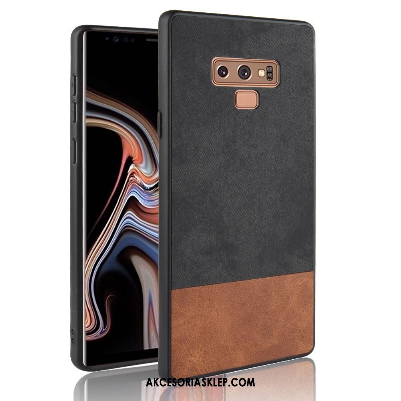 Futerał Samsung Galaxy Note 9 Nubuku Ochraniacz All Inclusive Gwiazda Denim Etui Na Sprzedaż