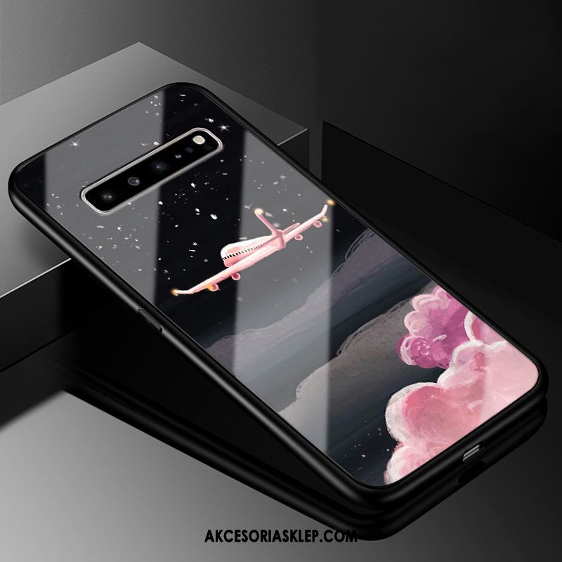 Futerał Samsung Galaxy S10 5g Silikonowe Modna Marka Telefon Komórkowy All Inclusive Czarny Etui Tanie