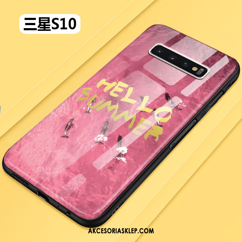 Futerał Samsung Galaxy S10 All Inclusive Świeży Anti-fall Kreatywne Różowe Etui Sprzedam