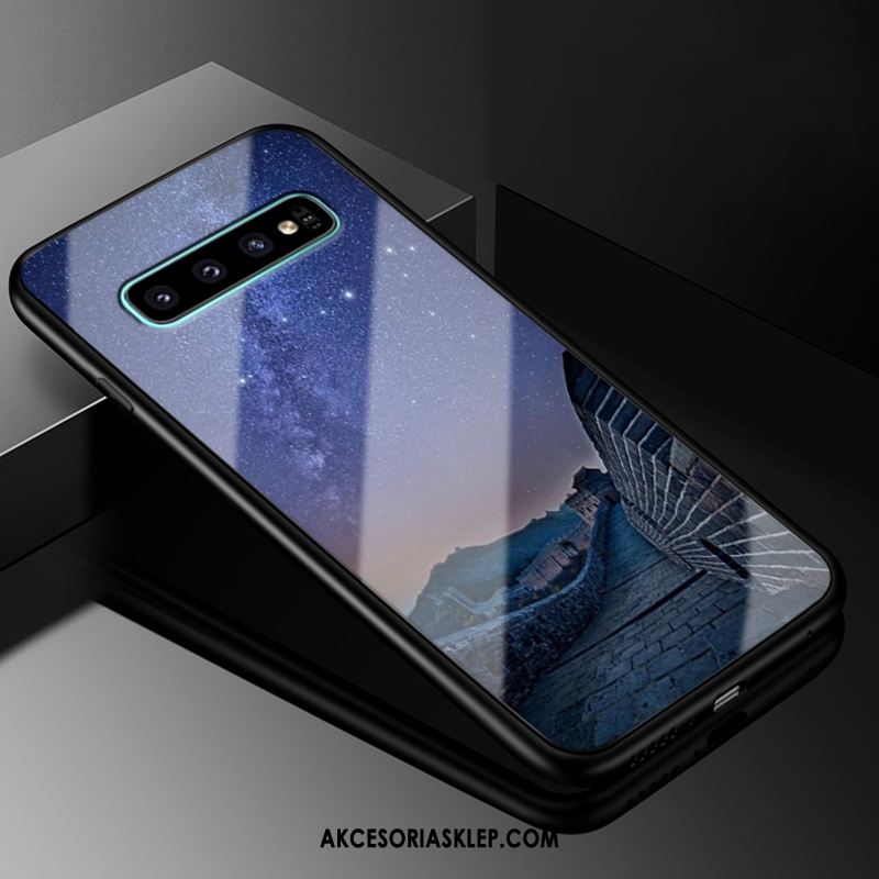 Futerał Samsung Galaxy S10+ Anti-fall All Inclusive Tendencja Telefon Komórkowy Czarny Na Sprzedaż