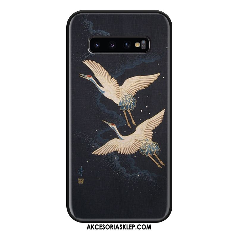 Futerał Samsung Galaxy S10 Kreatywne Telefon Komórkowy Crane Relief Silikonowe Obudowa Sprzedam