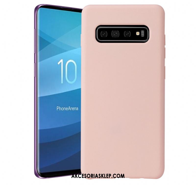 Futerał Samsung Galaxy S10 Nubuku Tendencja Gwiazda Proste Czerwony Kupię