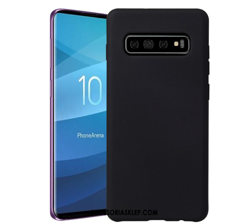 Futerał Samsung Galaxy S10 Nubuku Tendencja Gwiazda Proste Czerwony Kupię