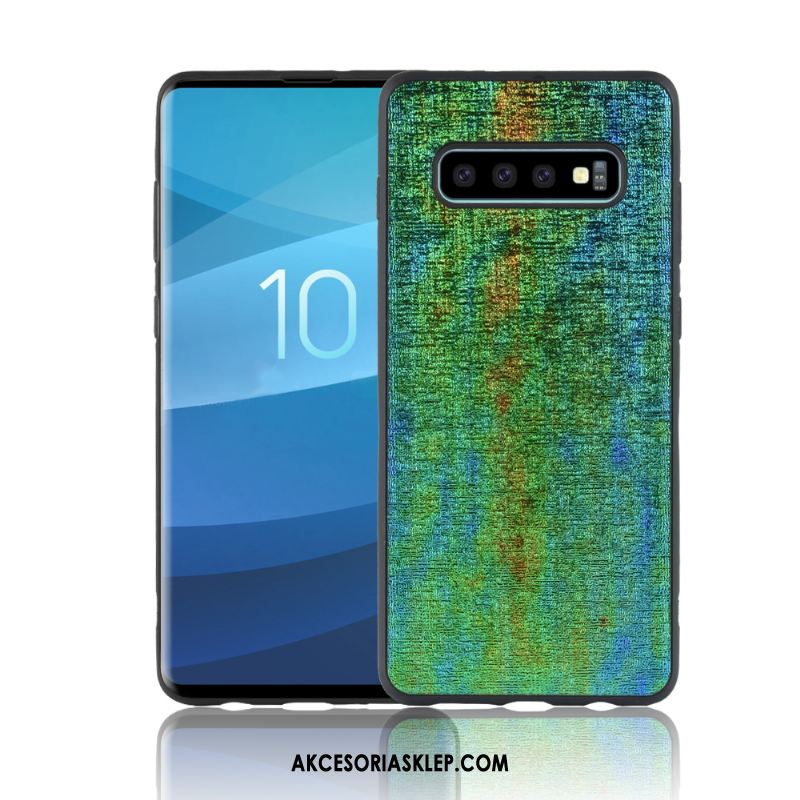 Futerał Samsung Galaxy S10+ Ochraniacz Gwiazda Kolor Telefon Komórkowy Zielony Etui Oferta