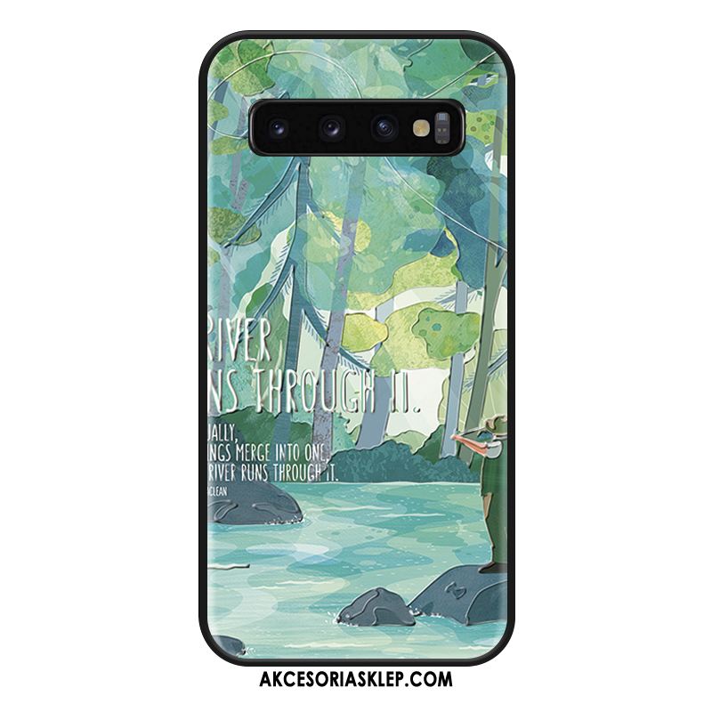 Futerał Samsung Galaxy S10+ Sceneria Modna Marka Biznes Zakochani Anti-fall Obudowa Online