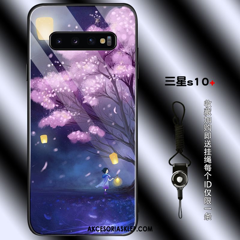 Futerał Samsung Galaxy S10+ Silikonowe Fantazja Proste Sakura Gwiazda Etui Sprzedam