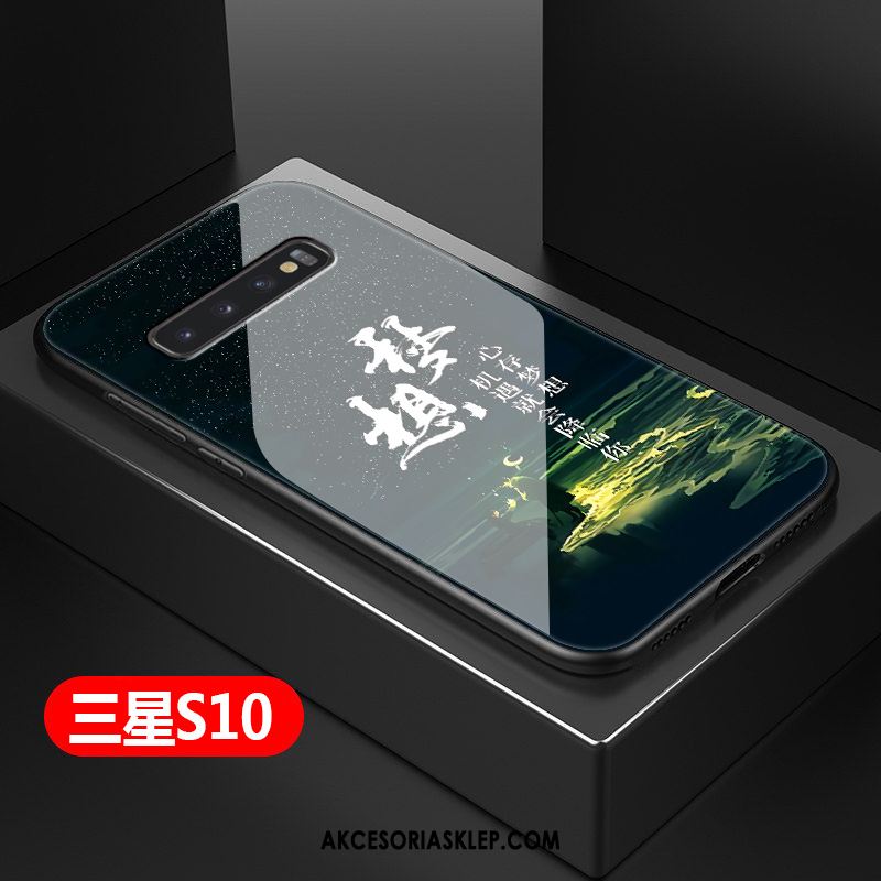 Futerał Samsung Galaxy S10 Zielony Modna Marka Ochraniacz Telefon Komórkowy Anti-fall Etui Na Sprzedaż