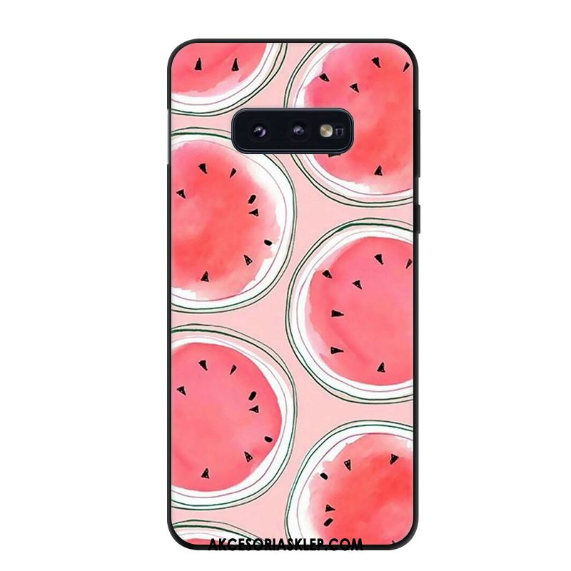 Futerał Samsung Galaxy S10e Tendencja Vintage Gwiazda Telefon Komórkowy Czerwony Etui Tanie