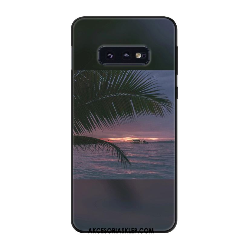 Futerał Samsung Galaxy S10e Tendencja Vintage Gwiazda Telefon Komórkowy Czerwony Etui Tanie