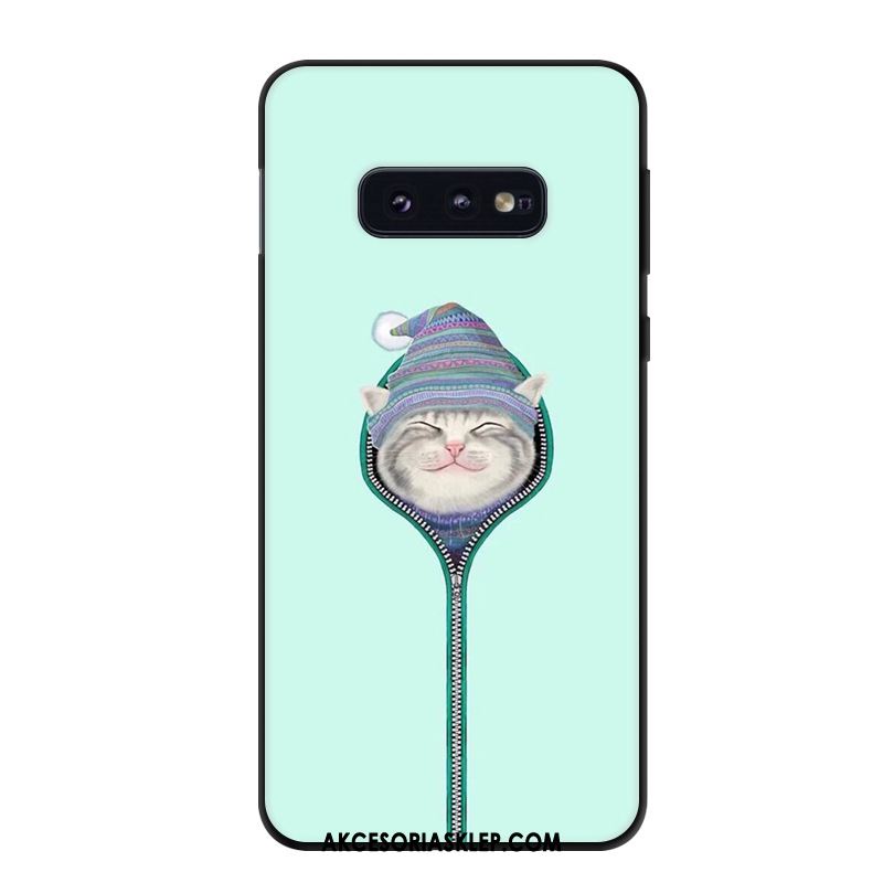 Futerał Samsung Galaxy S10e Tendencja Vintage Gwiazda Telefon Komórkowy Czerwony Etui Tanie