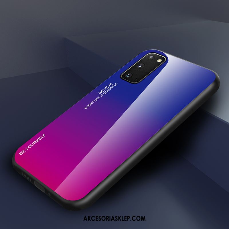 Futerał Samsung Galaxy S20 Gradient Telefon Komórkowy Niebieski Ochraniacz All Inclusive Etui Online