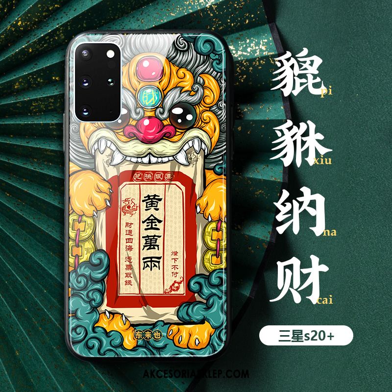 Futerał Samsung Galaxy S20+ Gwiazda Anti-fall Zielony Chiński Styl Telefon Komórkowy Etui Sprzedam