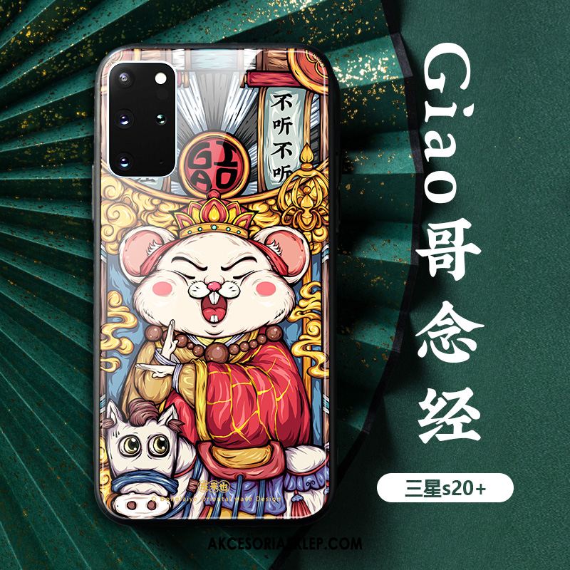 Futerał Samsung Galaxy S20+ Gwiazda Anti-fall Zielony Chiński Styl Telefon Komórkowy Etui Sprzedam