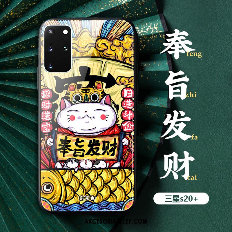 Futerał Samsung Galaxy S20+ Gwiazda Anti-fall Zielony Chiński Styl Telefon Komórkowy Etui Sprzedam