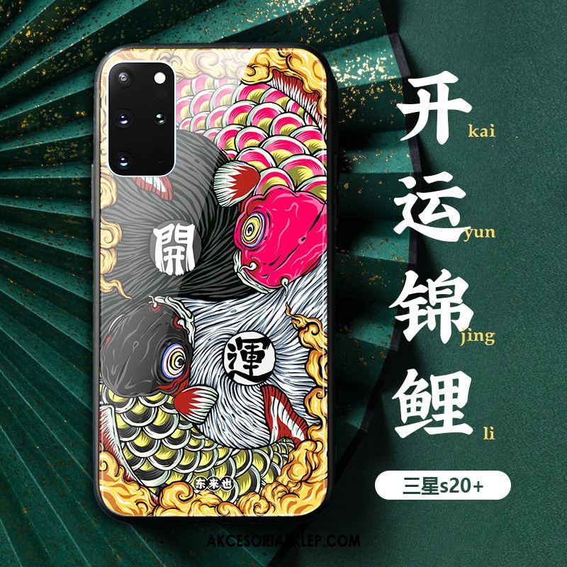 Futerał Samsung Galaxy S20+ Gwiazda Anti-fall Zielony Chiński Styl Telefon Komórkowy Etui Sprzedam