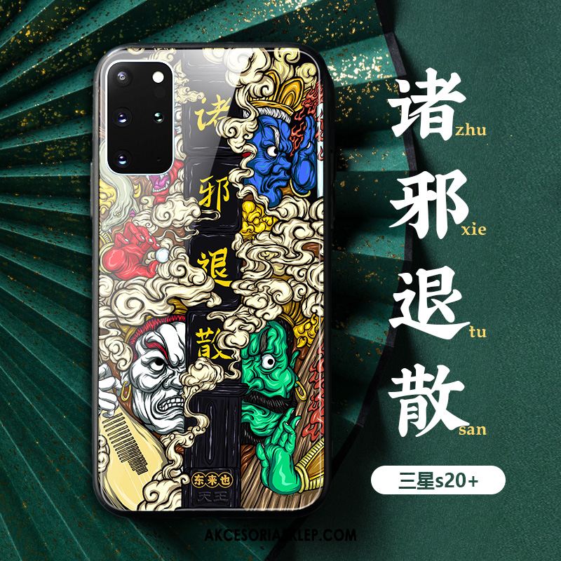 Futerał Samsung Galaxy S20+ Gwiazda Anti-fall Zielony Chiński Styl Telefon Komórkowy Etui Sprzedam