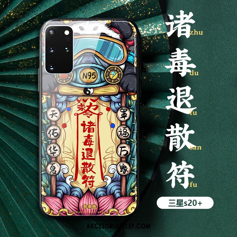 Futerał Samsung Galaxy S20+ Gwiazda Anti-fall Zielony Chiński Styl Telefon Komórkowy Etui Sprzedam