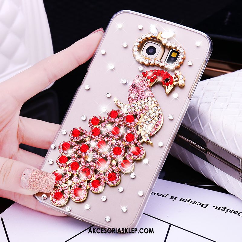 Futerał Samsung Galaxy S6 Edge Telefon Komórkowy Rhinestone Gwiazda Trudno Ochraniacz Etui Sprzedam