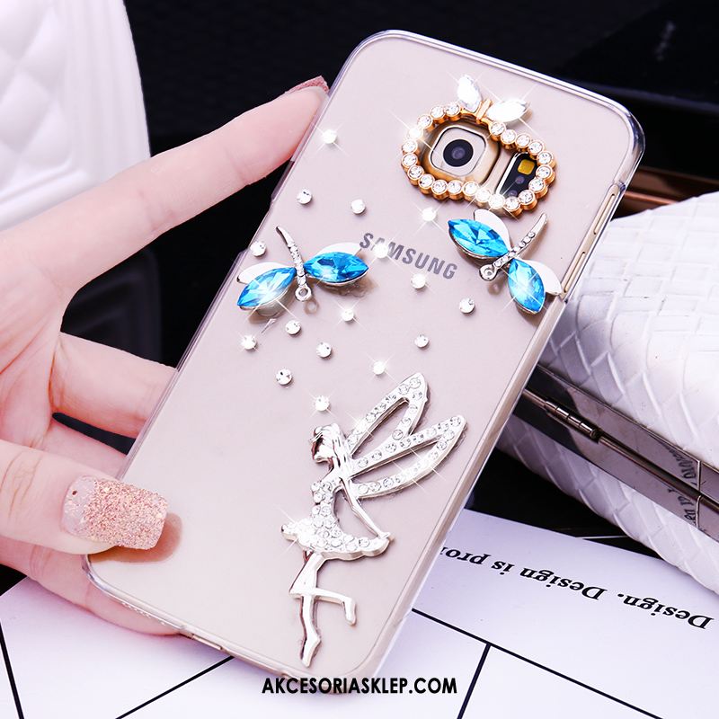 Futerał Samsung Galaxy S6 Edge Telefon Komórkowy Rhinestone Gwiazda Trudno Ochraniacz Etui Sprzedam